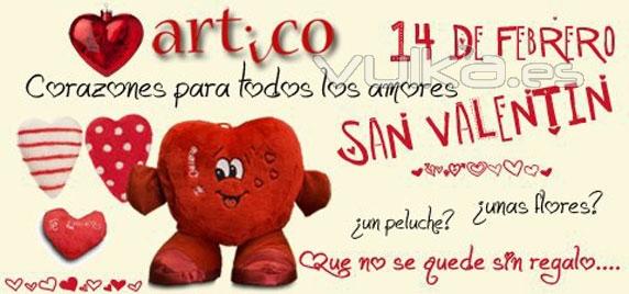 Este San Valentn, en ARTICO, Corazones para todos los amores....