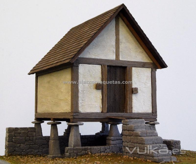 Maqueta museo Horreo de Navarra