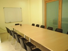 Interior aula 1 academia formaes