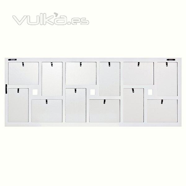 Portafotos multiple devinci blanco rectangular 10x15 12 fotos en La Llimona home (2)