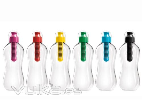 Bobble botellas reciclables con filtro de carbono
