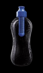 Bobble azul. Botella rellenable con filtro de carbono, muy saludable y ecológica
