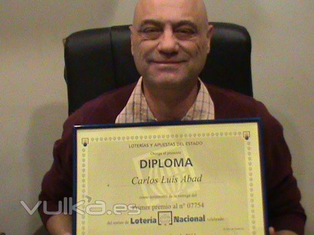 primer premio de loteria del jueves 15-12-11