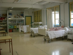 Taller de enfermeria de aretxabaleta lanbide eskola, guipuzcoa