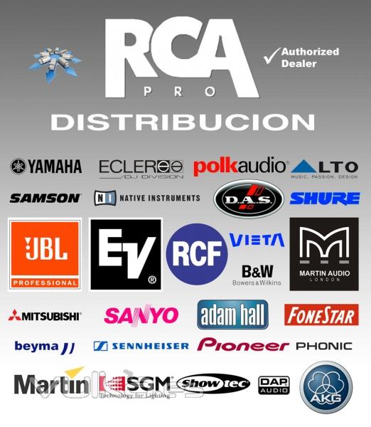 distribución de primeras marcas de audio profesional