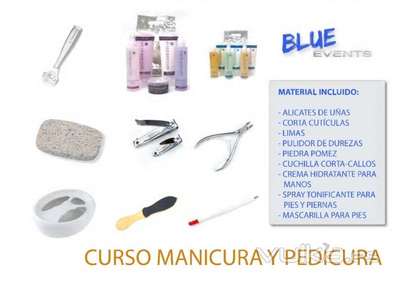 Material Curso Manicura y Pedicura