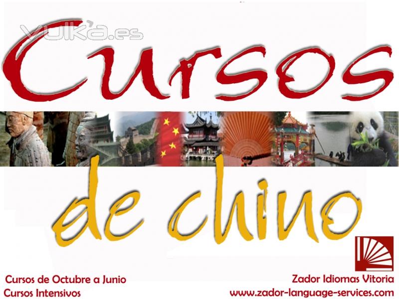 Cursos de chino en Vitoria