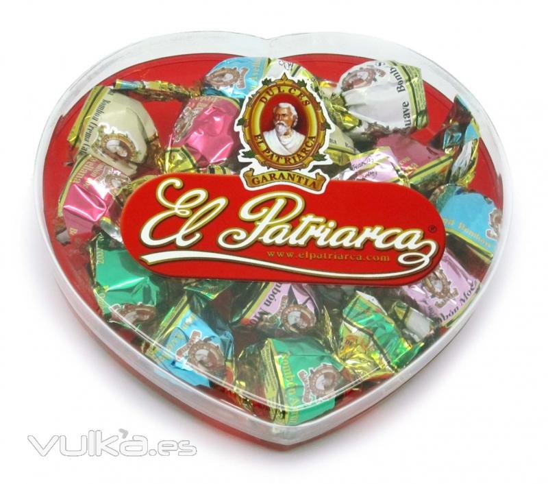 San Valentn - Bombonera corazn Bombones El Patriarca