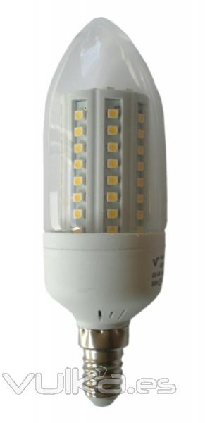 bombilla led vela