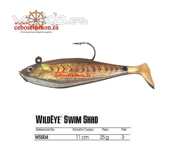 www.ceboseltimon.es - BLISTER 3 WILDEYE 11CM SWIN BAITS SHAD 25GR - 04RF