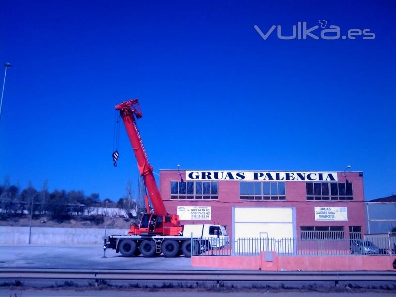 Grúas Industriales Palencia - Base Valladolid