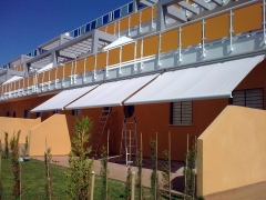 Toldo cofre