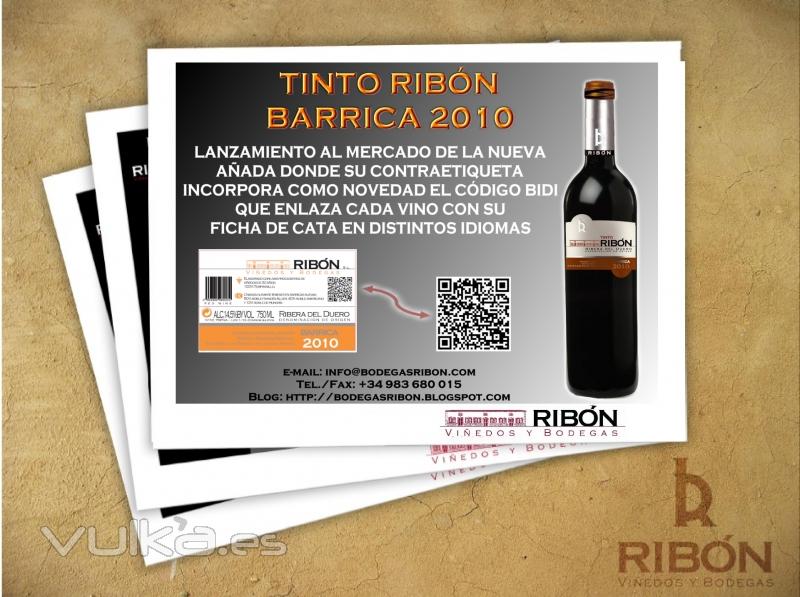 NUEVAS AADAS EN BODEGAS RIBN E INCORPORACIN DE LOS CDIGOS BIDI