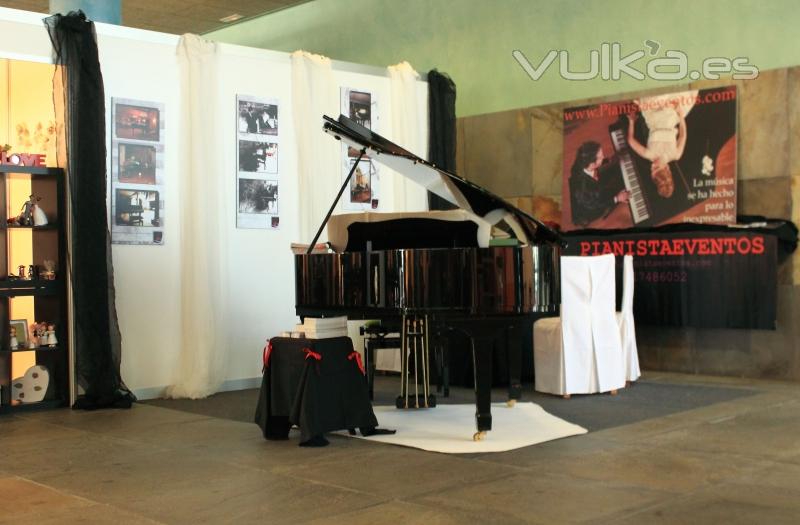 Stand de Pianistaeventos en Expobec 2011