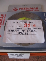 Outlet disco de corte