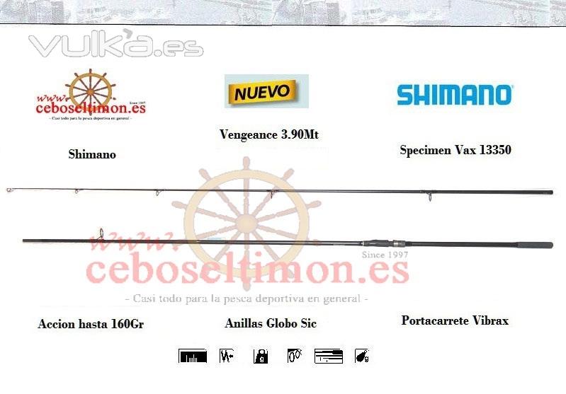 www.ceboseltimon.es - Novedad Caa Shimano  Vengeance Specimen 390Mt