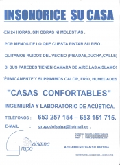 Aislamiento-insonorizacion viviendas