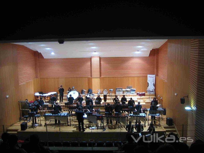 AISLAMIENTO ACUSTICO SALA ROCA-CONSERVATORIO JOSE ITURBI-CIUDAD DE LAS CIENCIAS-VALENCIA.