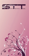 Toalla de microfibra estampado deco