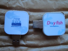 Memorias usb`s de todos los tamanos de memoria y fabricacion con la forma de tu logo de empresa