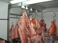 Almacenaje de carne fresca en cámaras frigoríficas