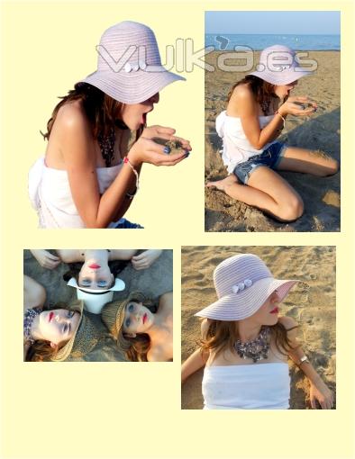 como pueden ver en la foto tenemos pamelas para chicas jovenes