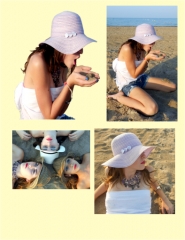 Como pueden ver en la foto tenemos pamelas para chicas jovenes