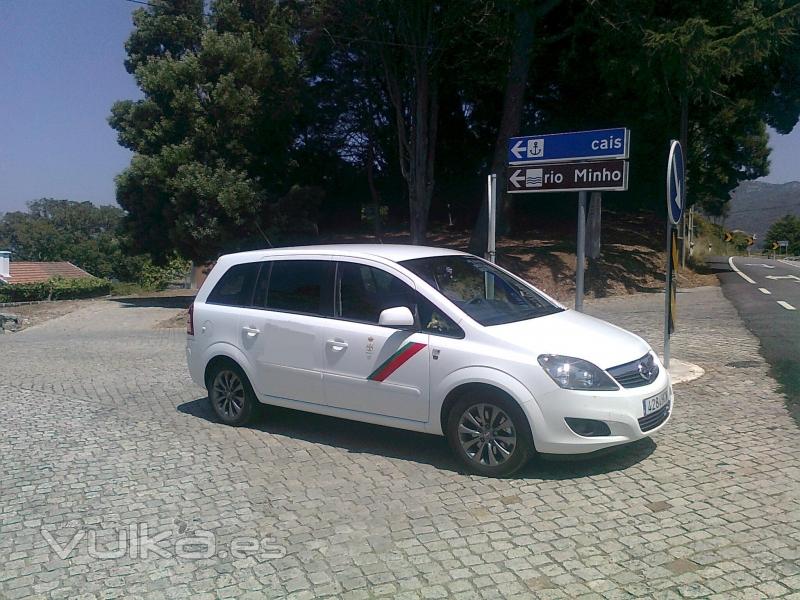 Taxi de Benavente (Zamora) en Valença do Minho (Portugal)