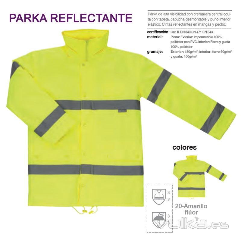 parka reflectante