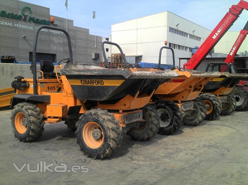 Dumper de obra articulado