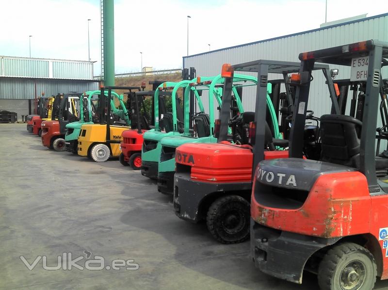 Carretillas Diesel TCM, KOMATSU, LINDE, TOYOTA, CATERPILLAR, MITSUBISHI