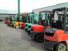 Carretillas diesel tcm, komatsu, linde, toyota, caterpillar, mitsubishi