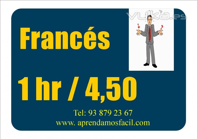  CLASES DE FRANCS 1 HR / 4,50 EUR