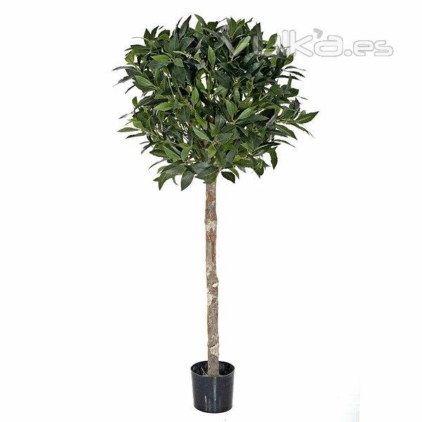 Plantas artificiales. Planta laurel artificial topiary con maceta 115 en La Llimona home