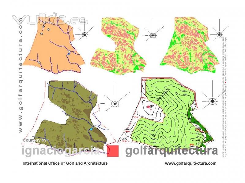 Estudiamos la aptitud de los terrenos para la construccin de un campo de golf