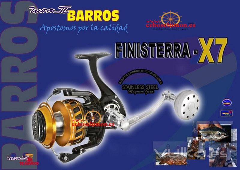 www.ceboseltimon.es - Novedad Carrete Barros  Finisterra X7