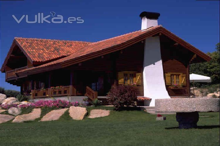 Construccin de casas nrdicas. Ms informacin en http://www.fabricadecasas.es/casas-nordicas.html