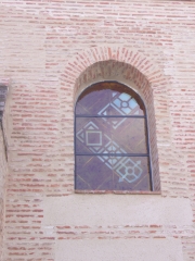 Balneario villa de olmedo / vidrieras de resina