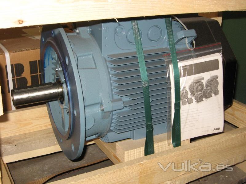 Motor elctrico ABB.