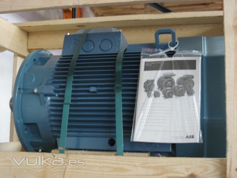 Motor elctrico ABB.