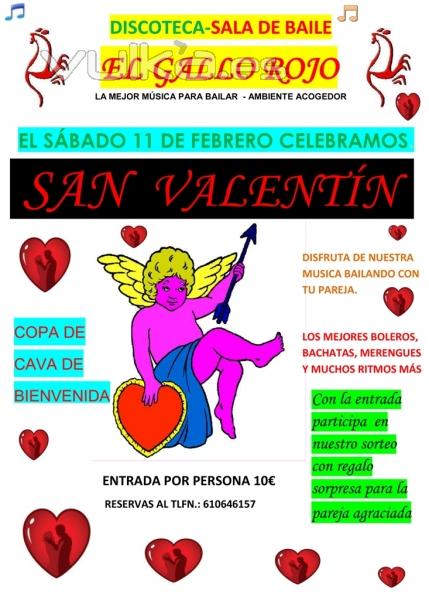 VEN A CELEBRAR TU NOCHE ROMANTICA DE SAN VALENTIN EN NUESTRA SALA , HAY REGALOS PARA TODAS LAS DAMAS