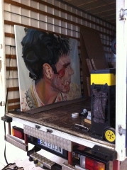 Trasportamos obras de  arte a artistas a museos ect,,