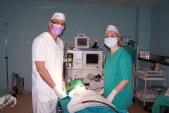 Paciente bajo anestesia general