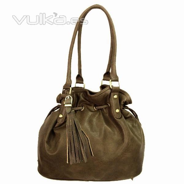 Bolso mujer taupe