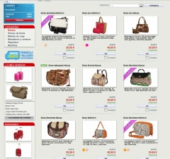 Tienda online de bolsos, última temporada