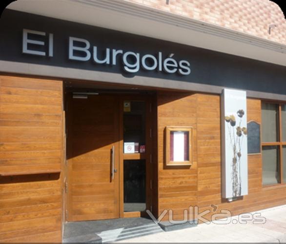 Restaurante El Burgoles. El burgo de ebro. Zaragoza. Cocina creativa de mercado.