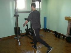 Entrenamiento con poleas cruzadas 003