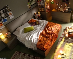 Dormitorio n107 del catalogo lagrama avatar pro zona noche