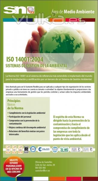 ISO 14001 DE GESTIN AMBIENTAL