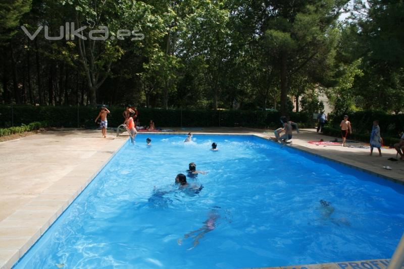 Piscina los meses de verano